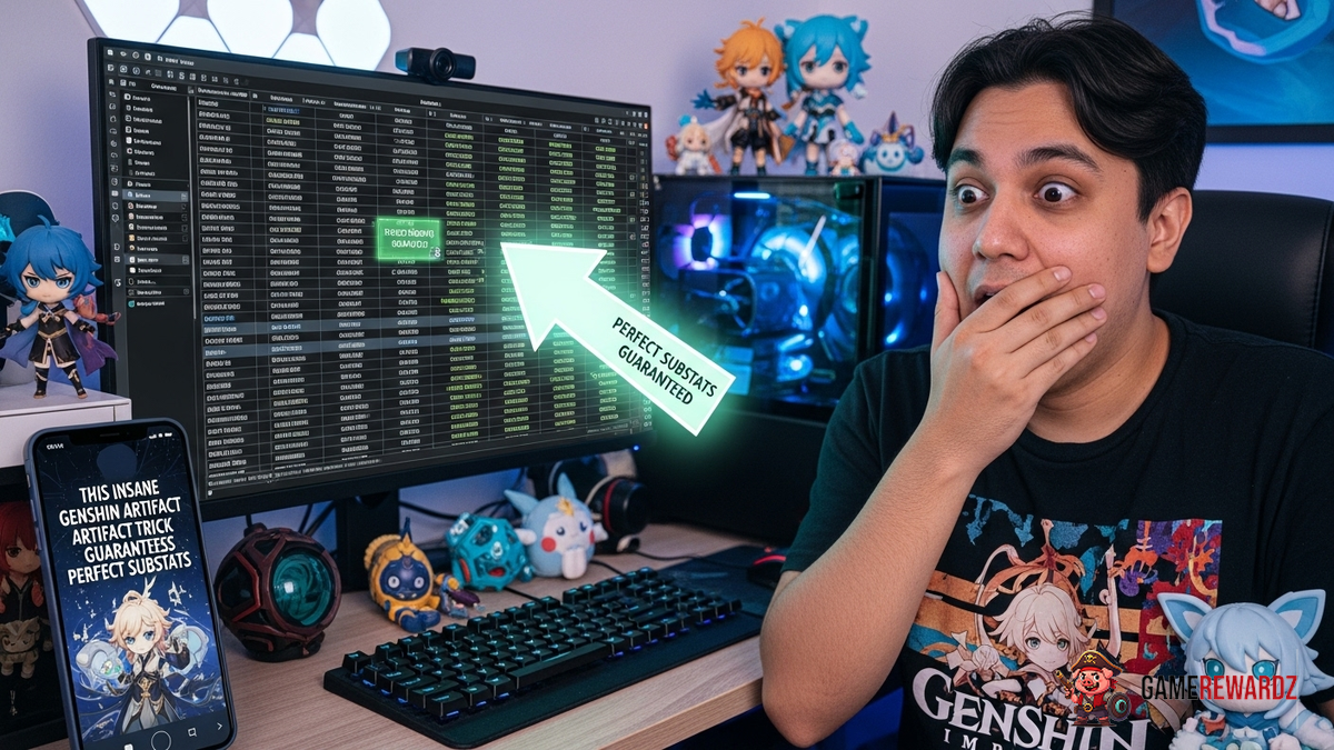 This Insane Genshin Artifact Trick Guarantees Perfect Substats.